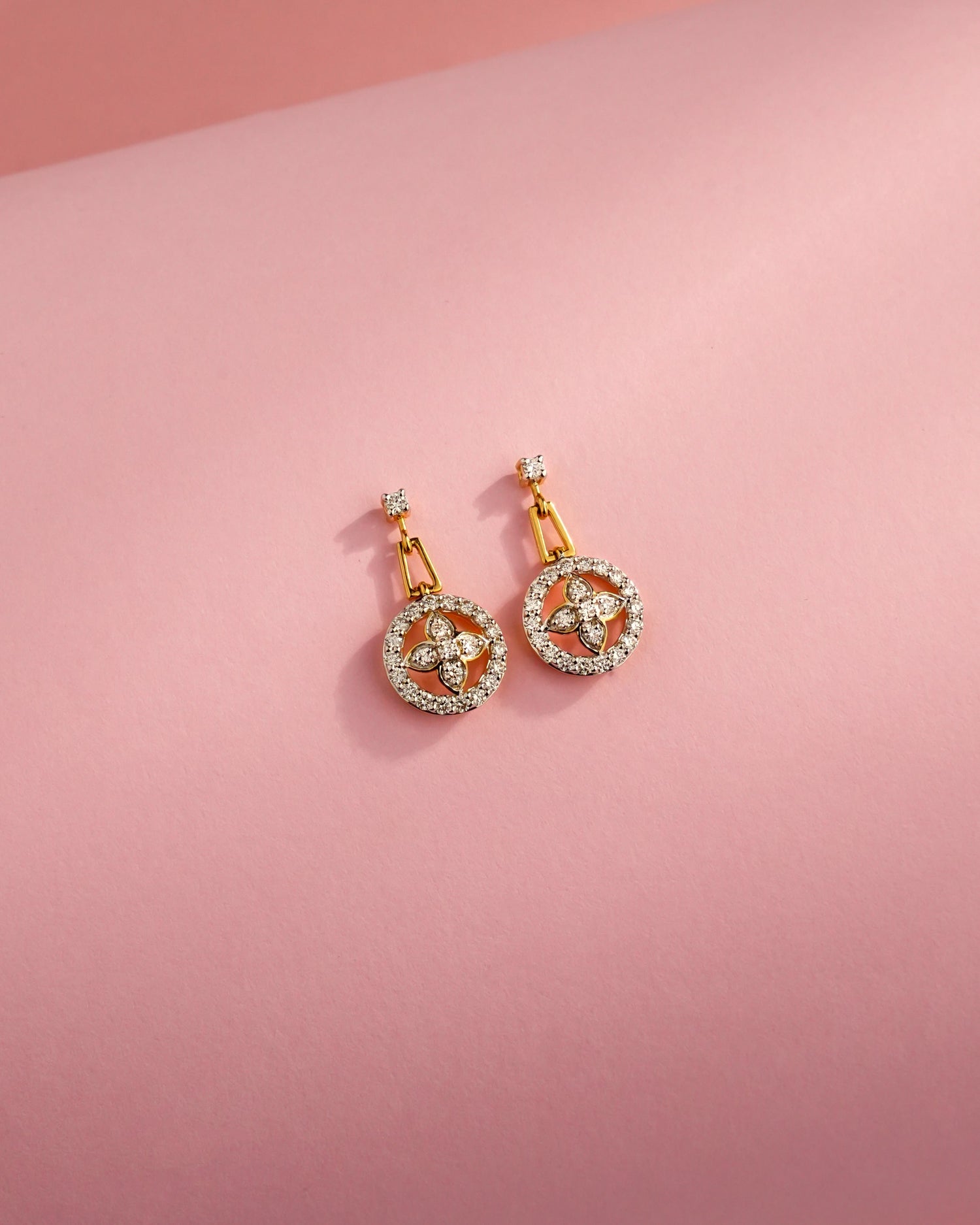 Diamond Long Earrings