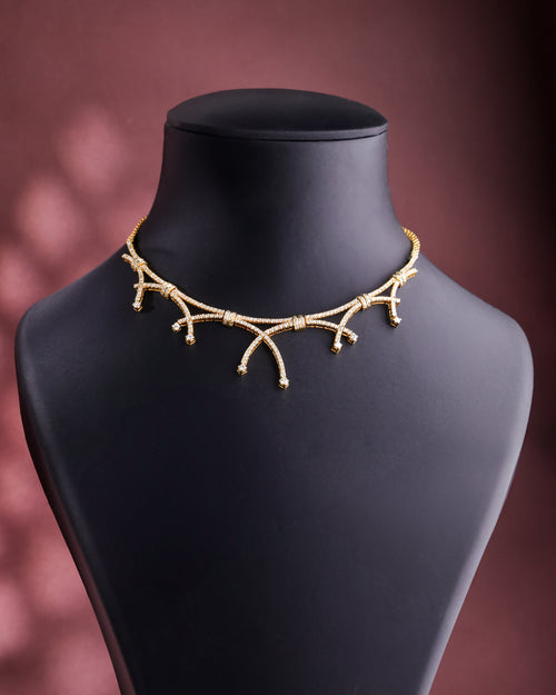 Anne Diamond Necklace