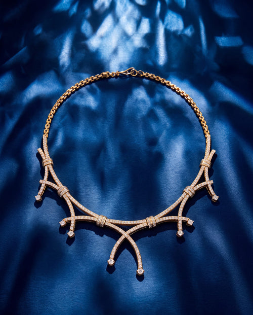 Anne Diamond Necklace
