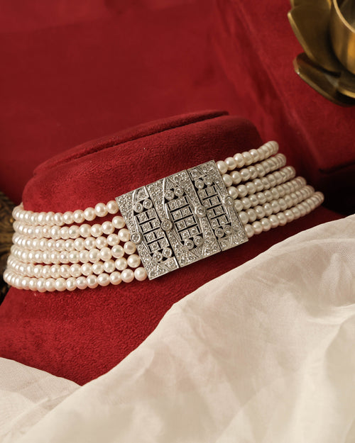 Diamond Bead Choker