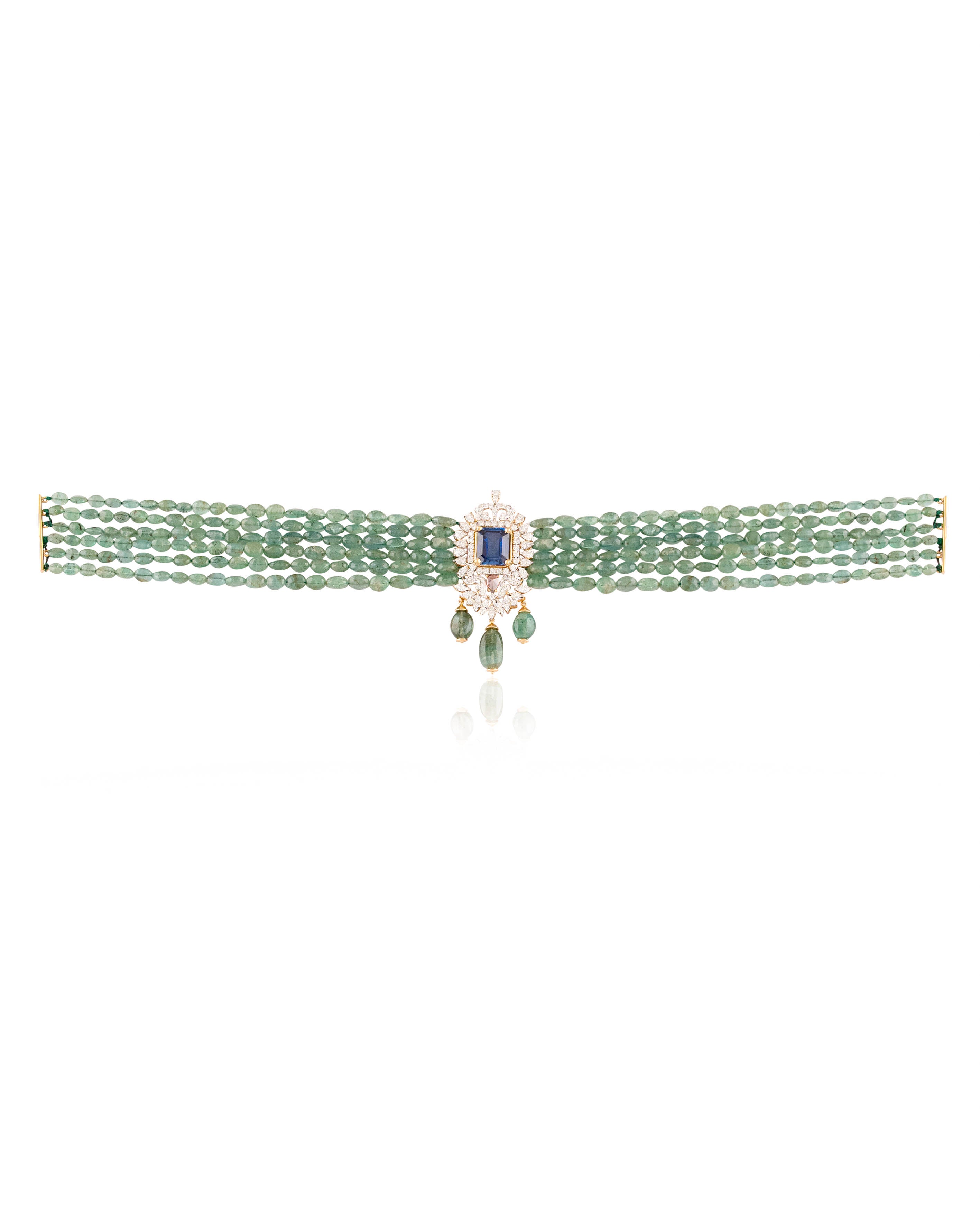 Diamond Bead Choker