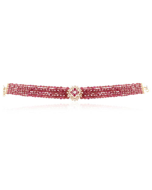 Diamond Bead Choker