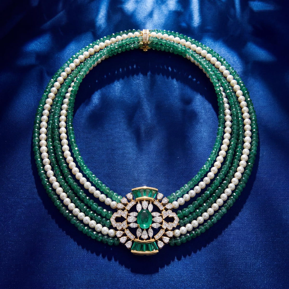 Diamond Bead Choker