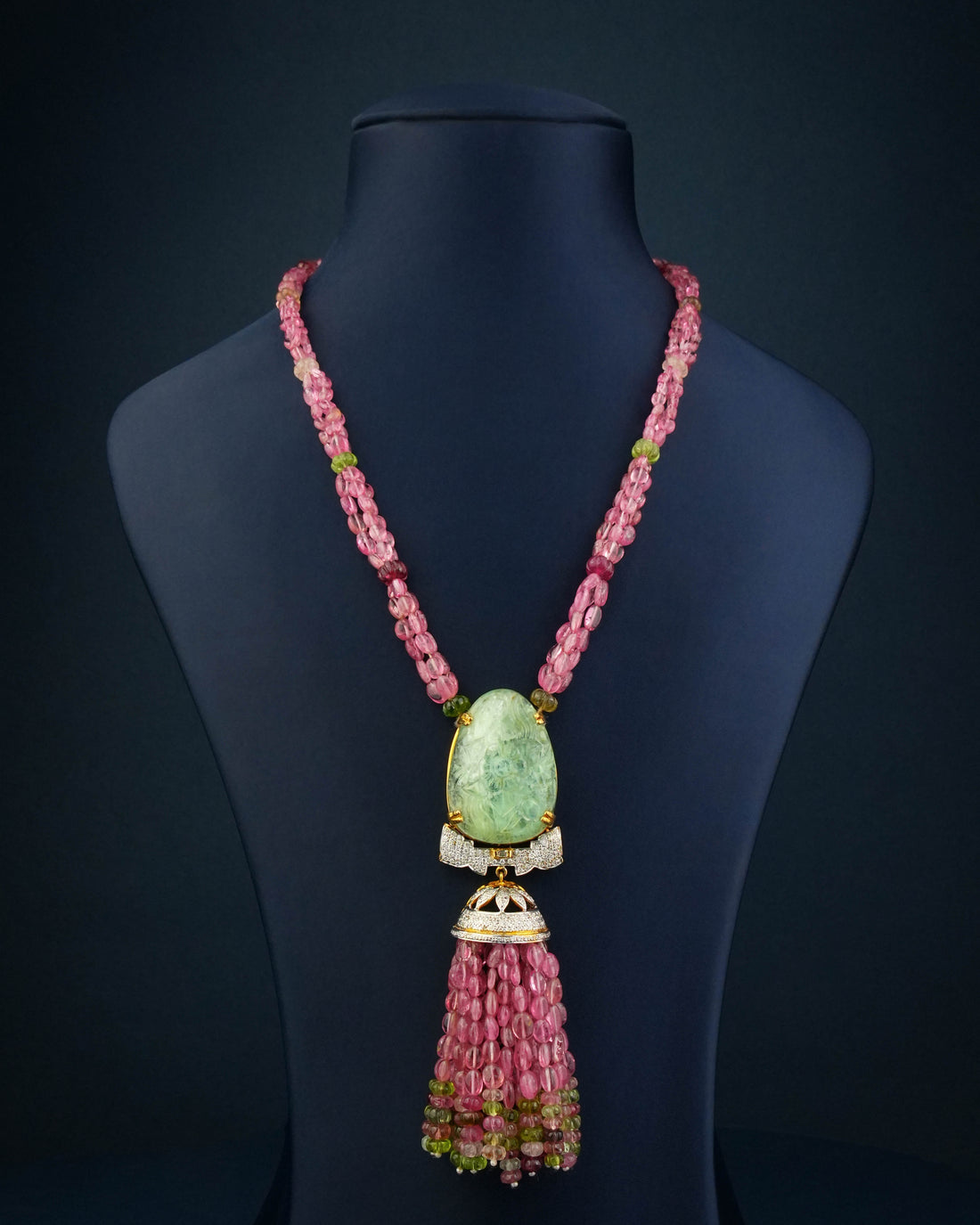 Leena Diamond Bead Pendant