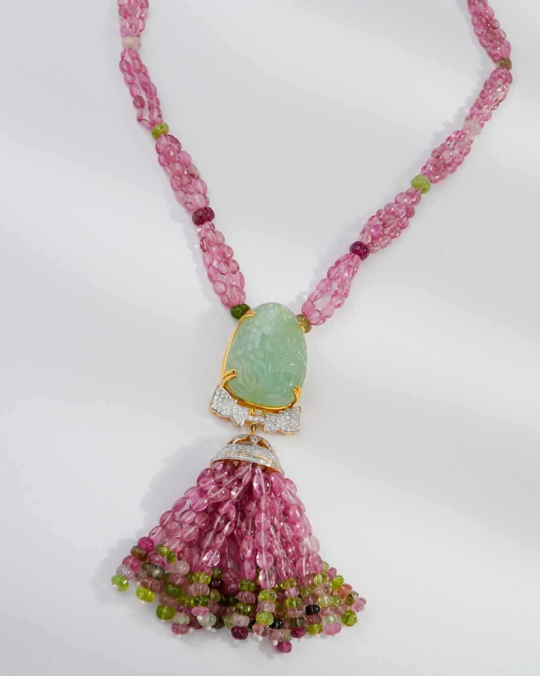 Leena Diamond Bead Pendant