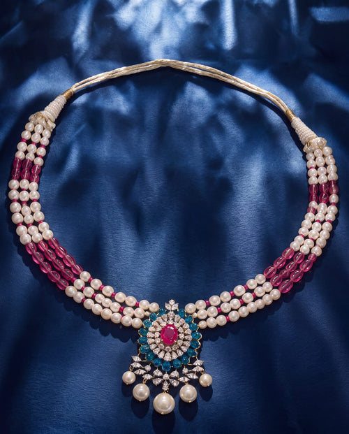 Taru Diamond Bead Pendant