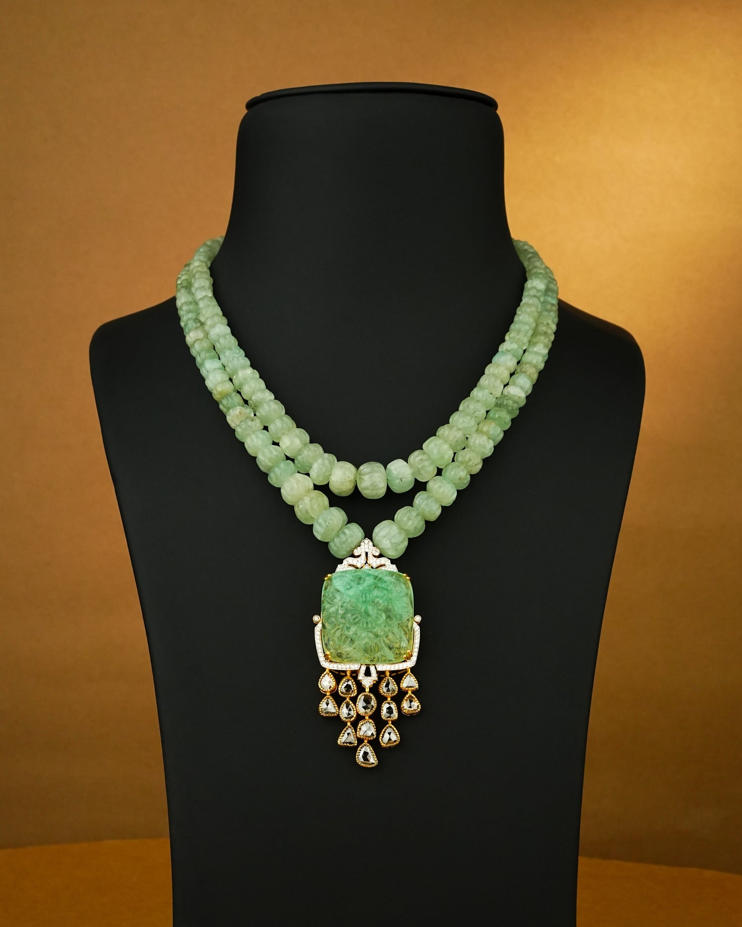 Finley Diamond Bead Pendant - NO ORDERS
