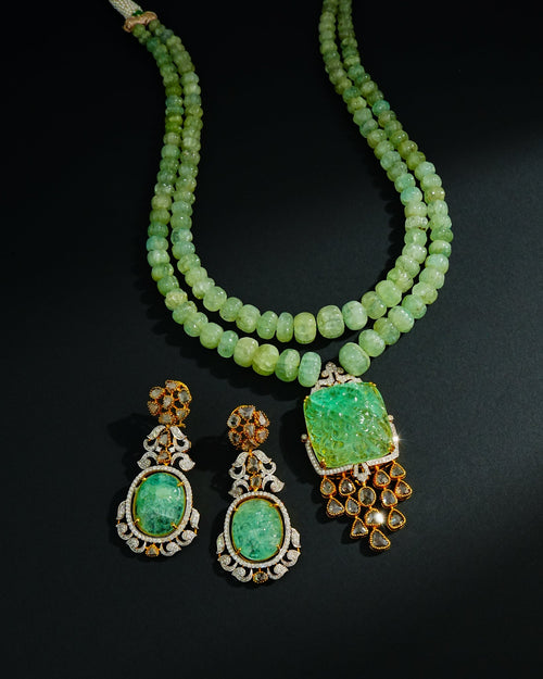 Elodie Diamond Long Earrings