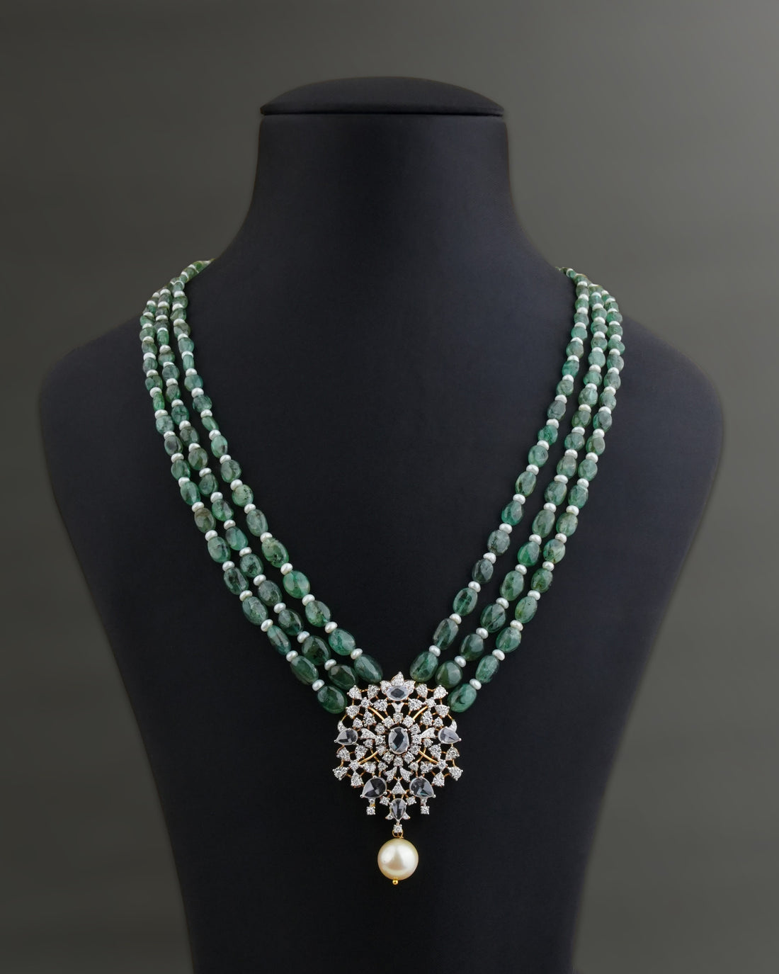 Kunika Diamond Bead Choker