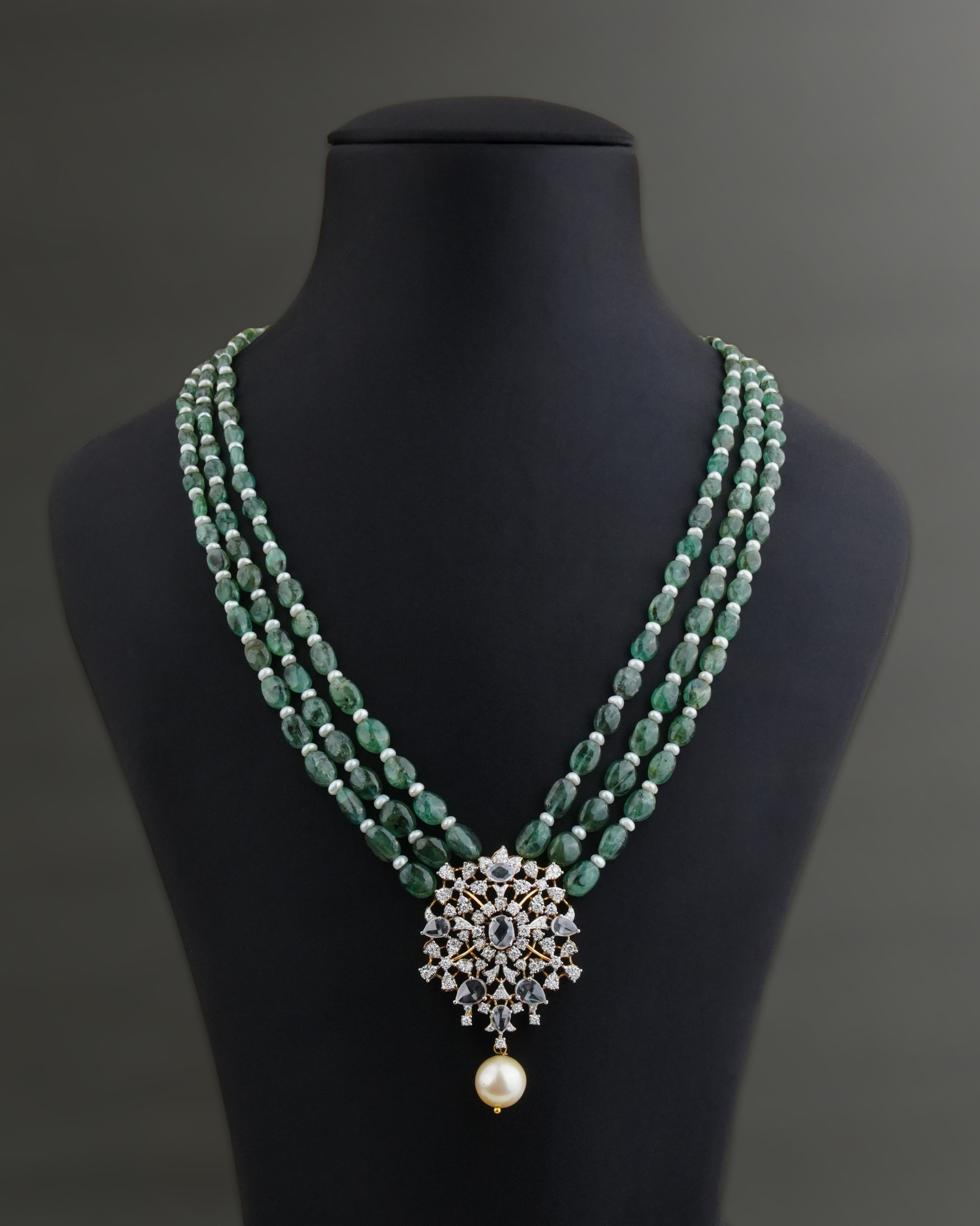 Kunika Diamond Bead Choker