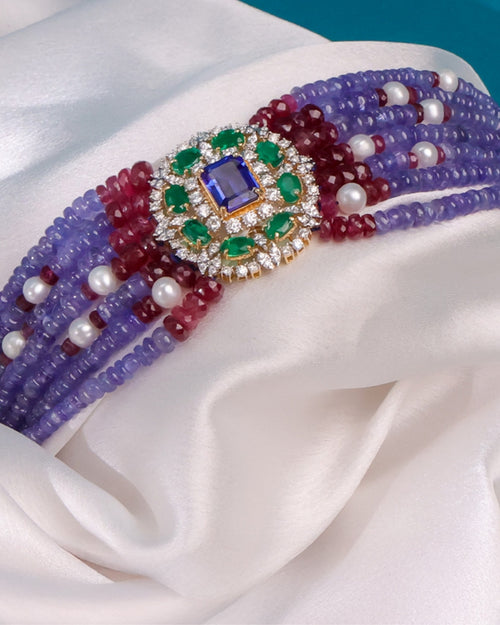 Charlie Diamond Bead Choker