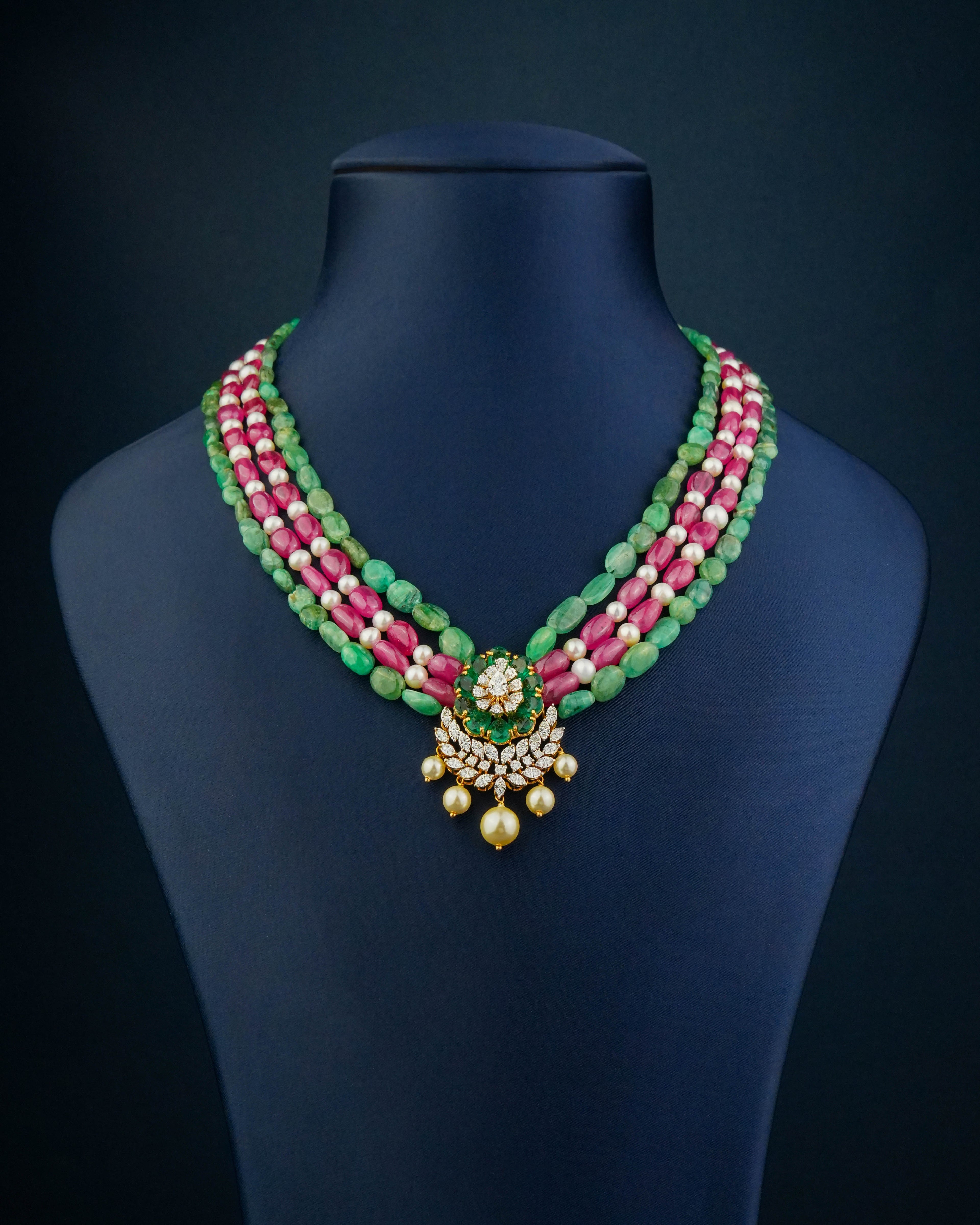 Marina Diamond Bead Choker - NO ORDERS