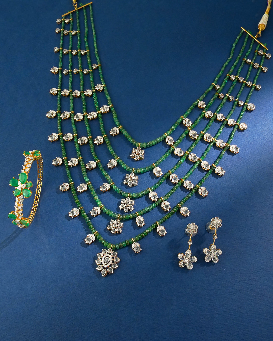 Pradhnya Diamond Long Necklace