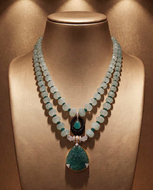 Diamond Bead Pendant