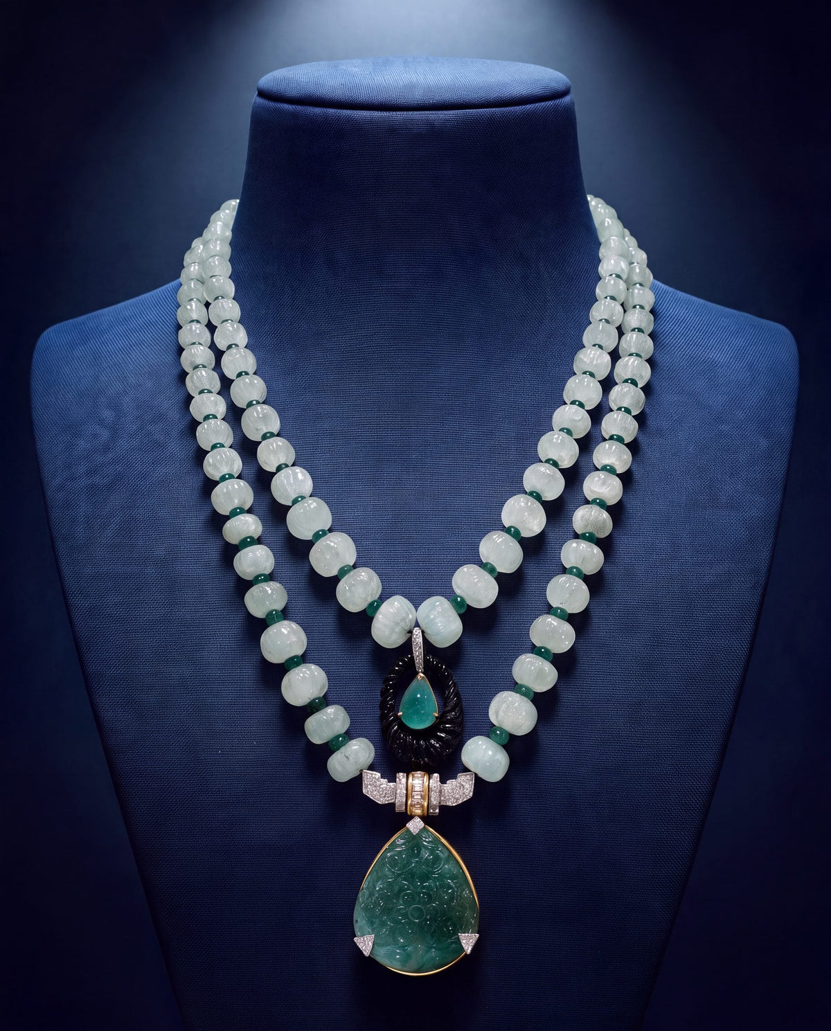 Diamond Bead Pendant