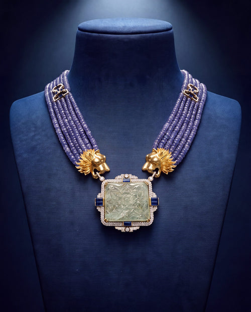 Eva Diamond Long Necklace