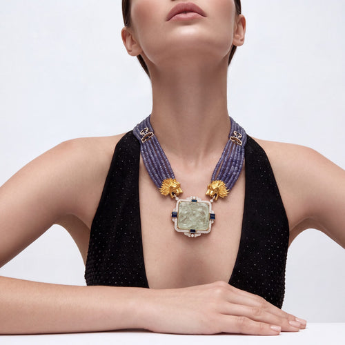 Eva Diamond Long Necklace