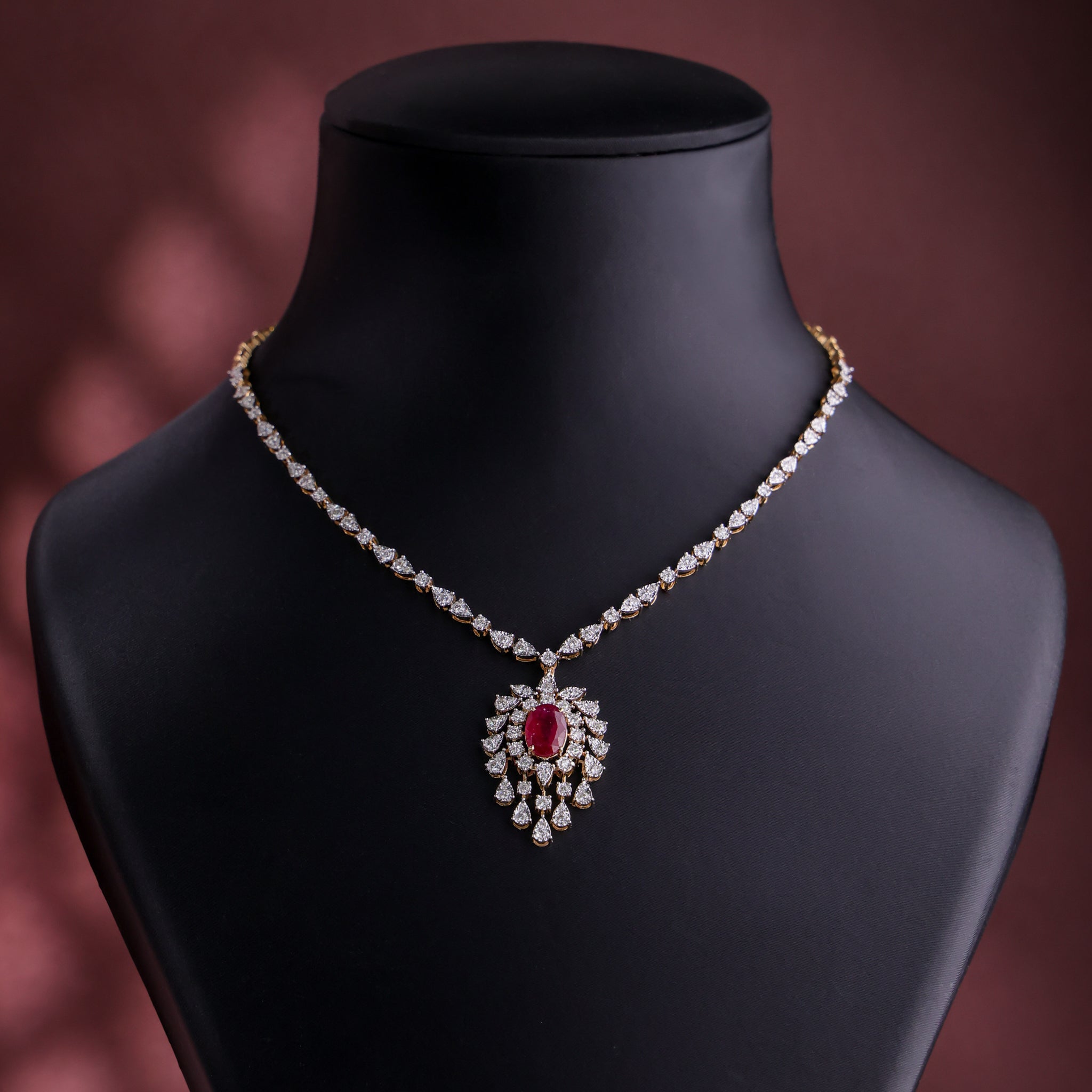Tejasvi Diamond Long Necklace
