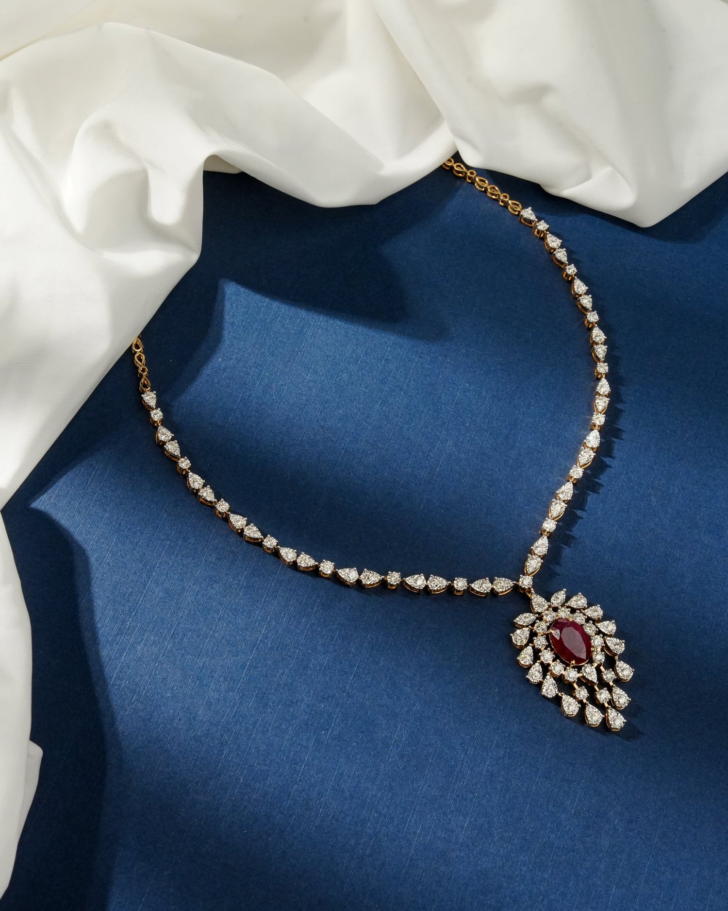Tejasvi Diamond Long Necklace