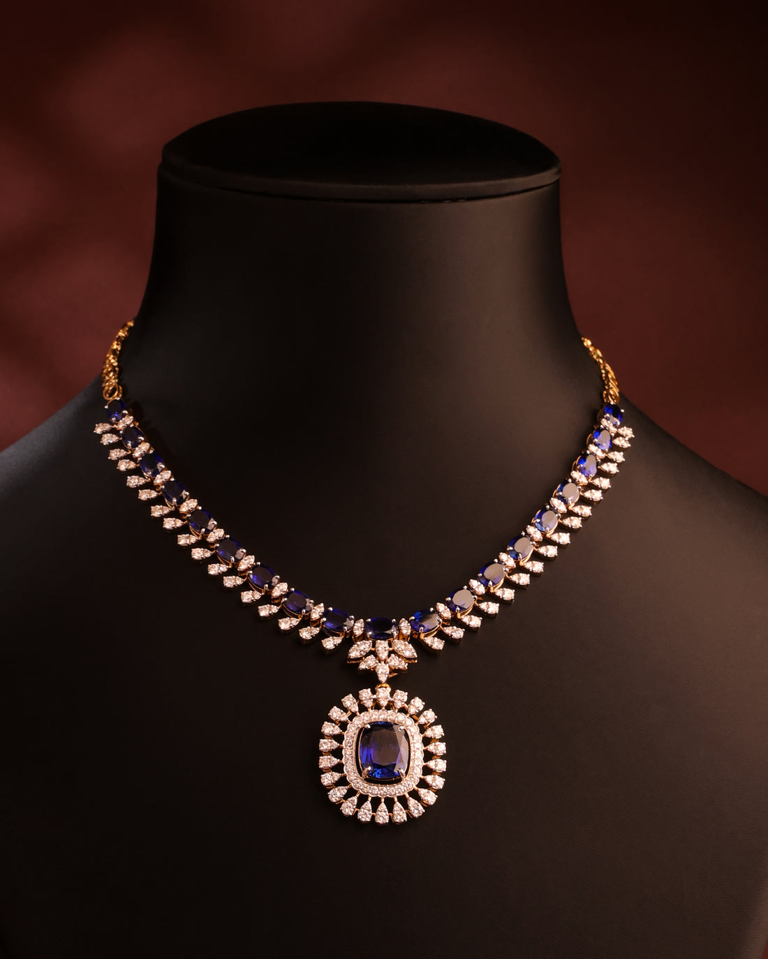 Kristina Diamond Long Necklace