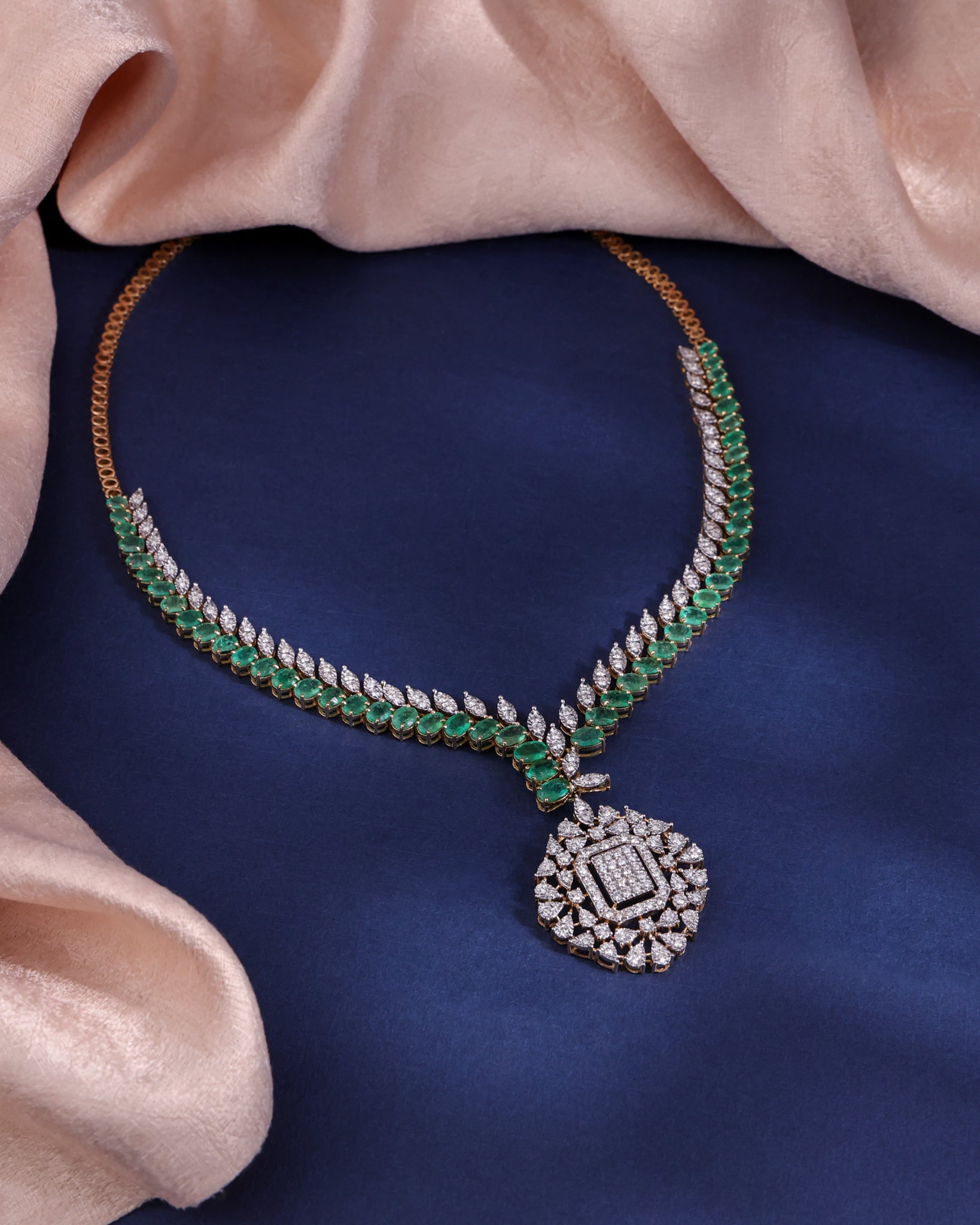 Jacqueline Diamond Necklace