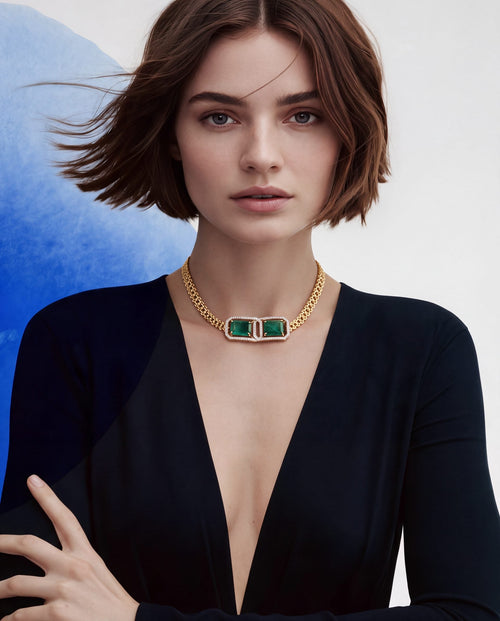 Vidya Diamond Necklace