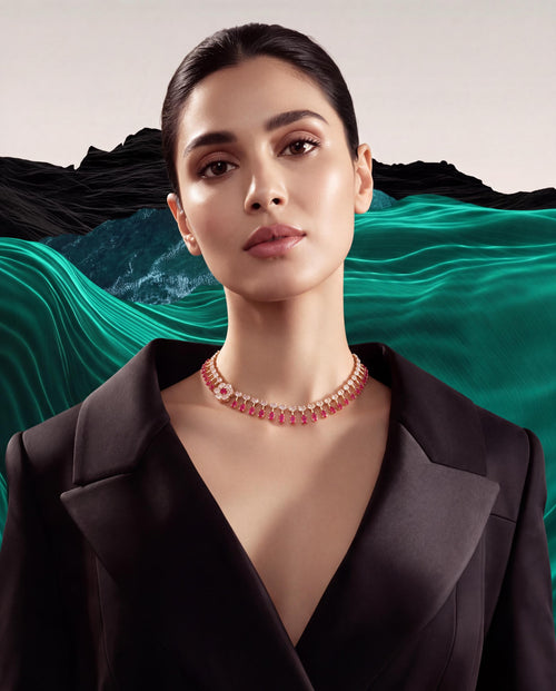 Rishita Ruby Necklace