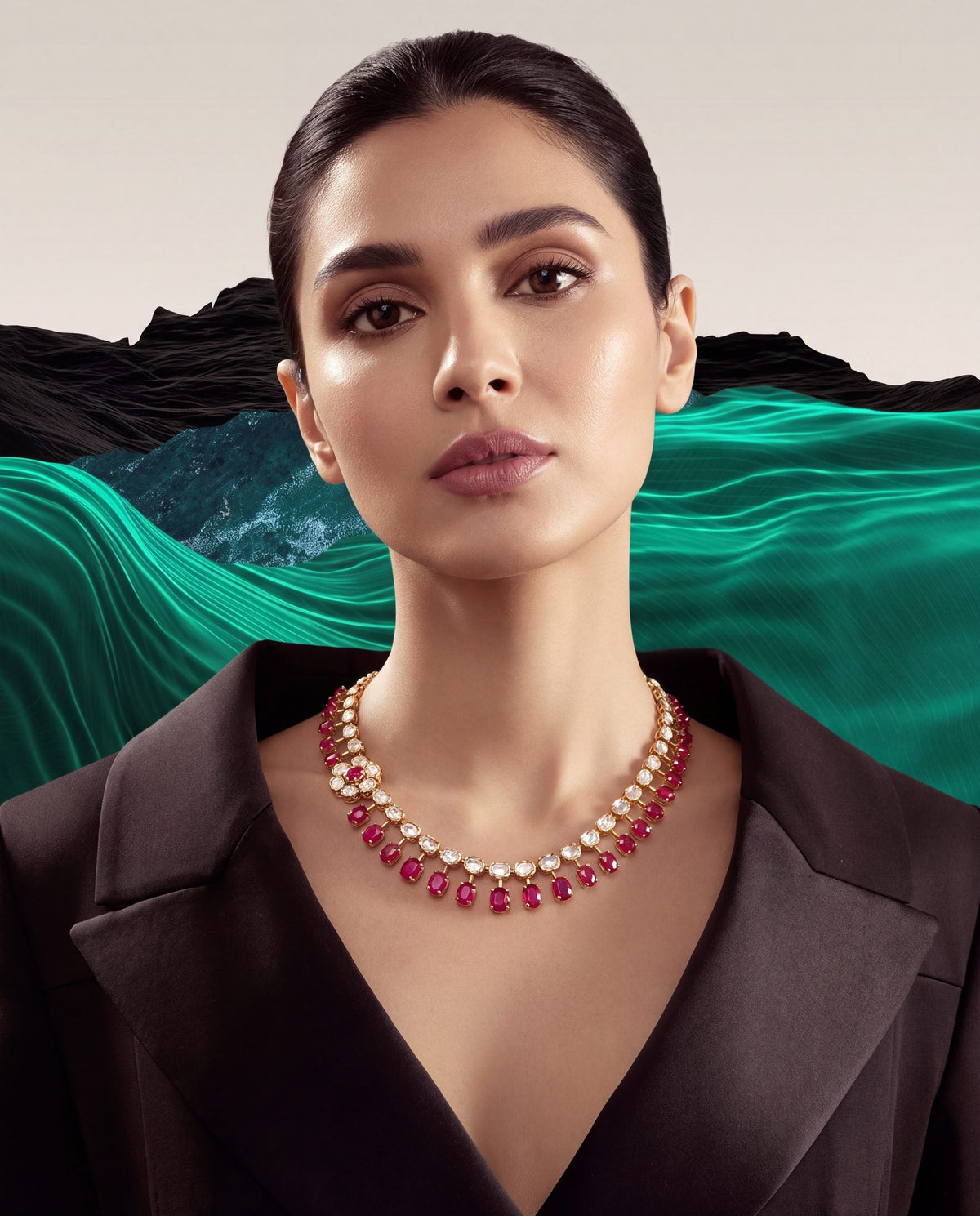 Rishita Ruby Necklace