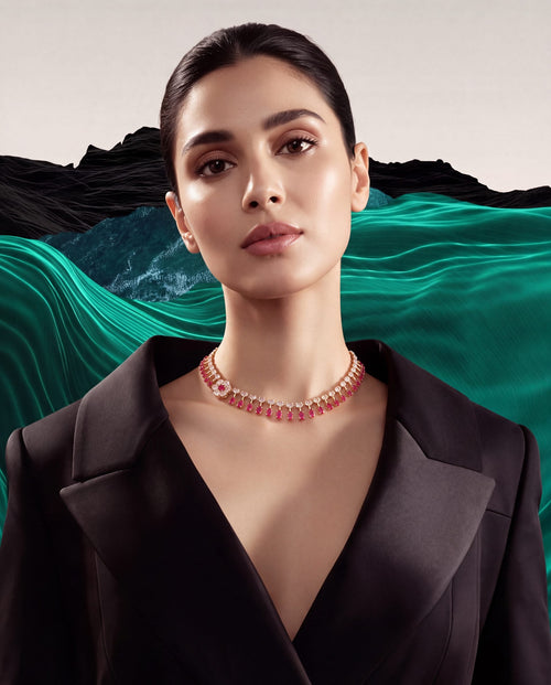 Rishita Ruby Necklace