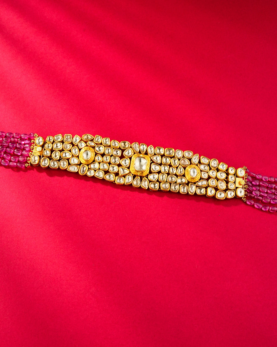 Jovena Polki Loose Bracelet