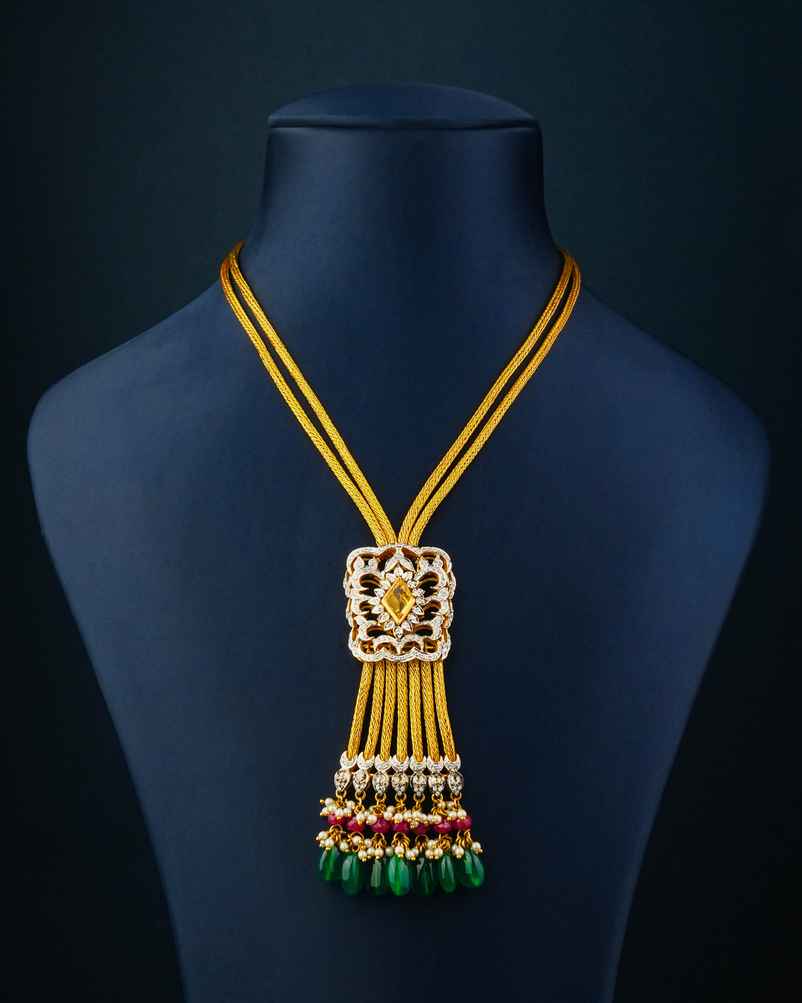 Sujata Diamond Bead Pendant