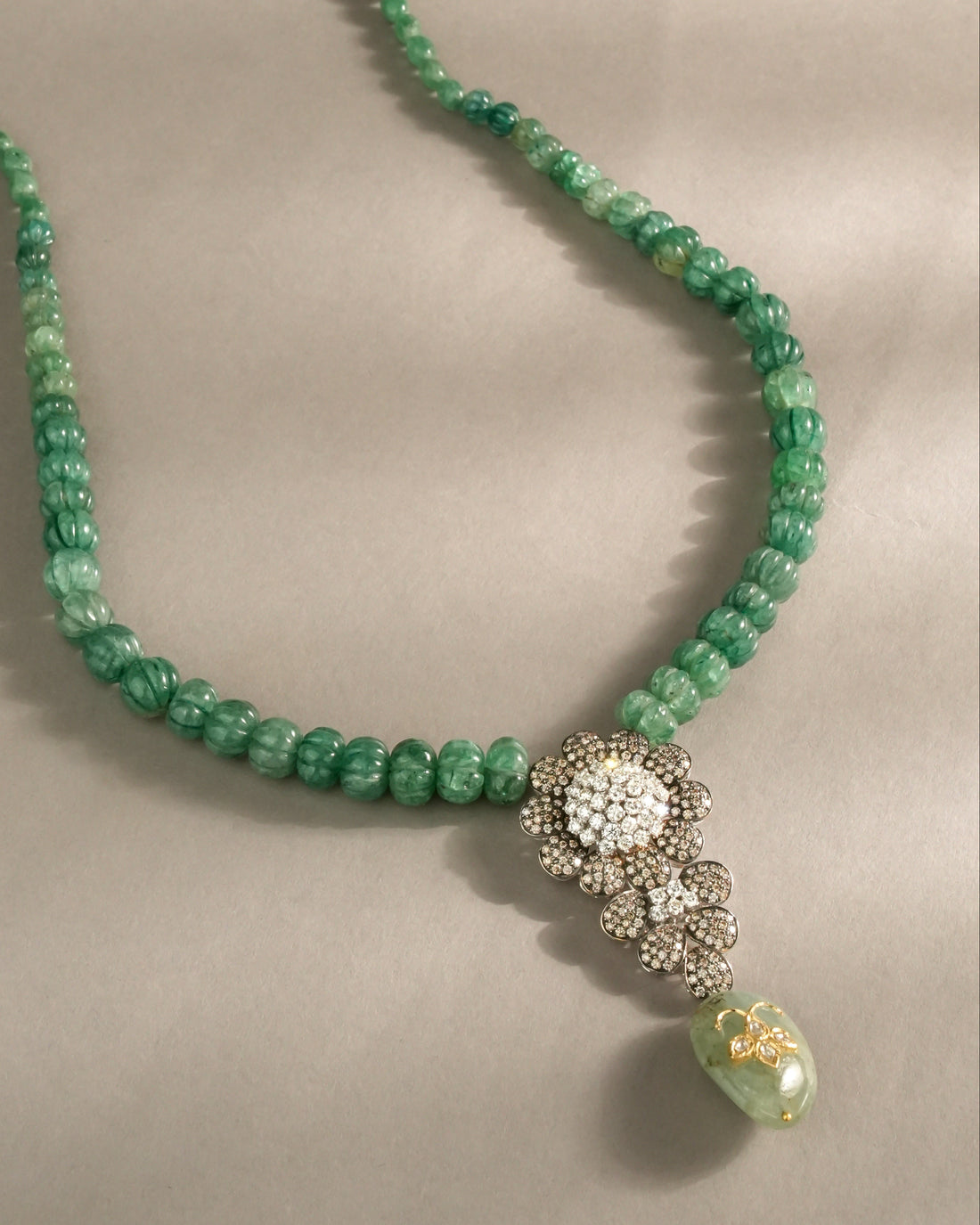 Karan Johar - Victorian Diamond Bead Pendant