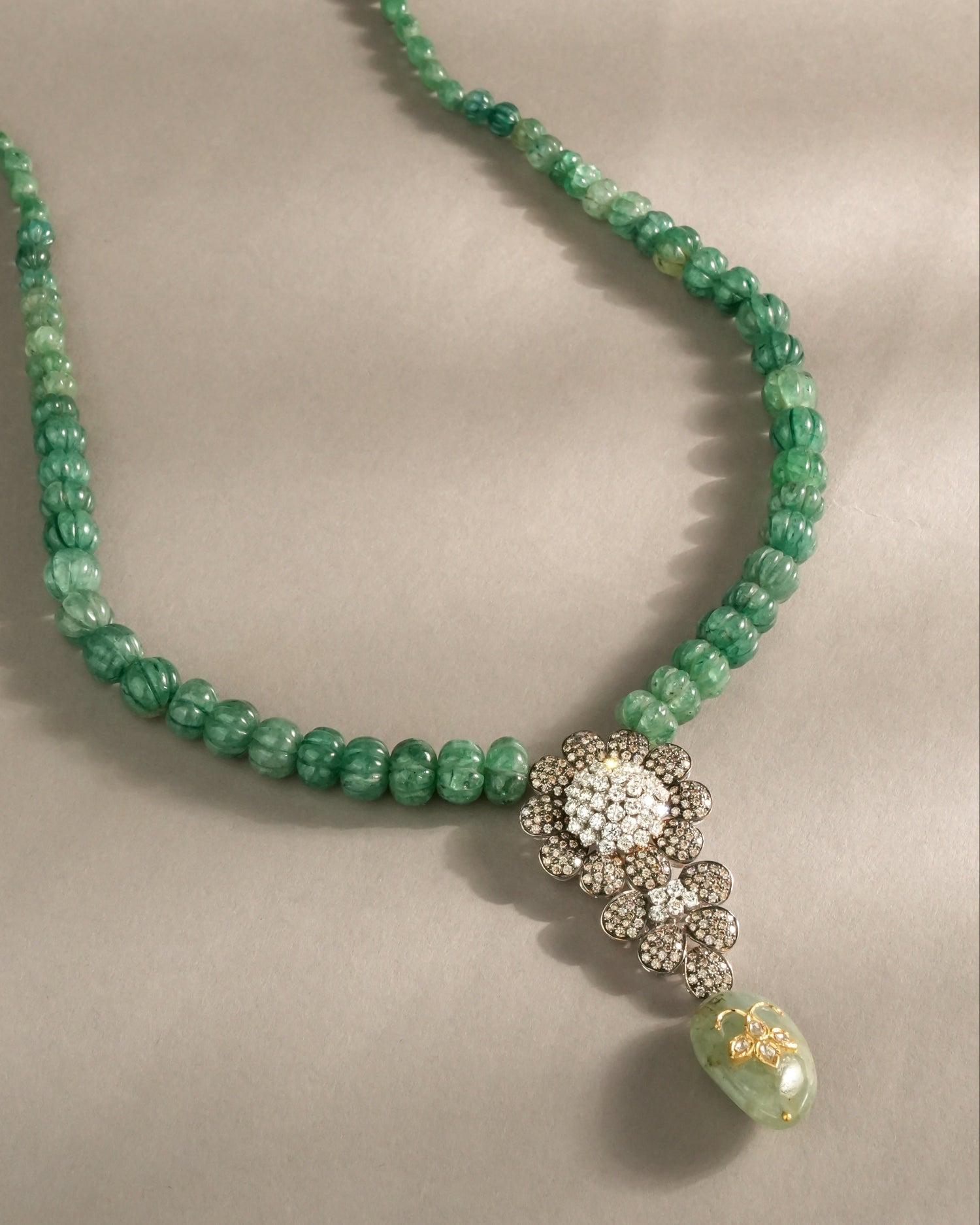 Karan Johar - Victorian Diamond Bead Pendant