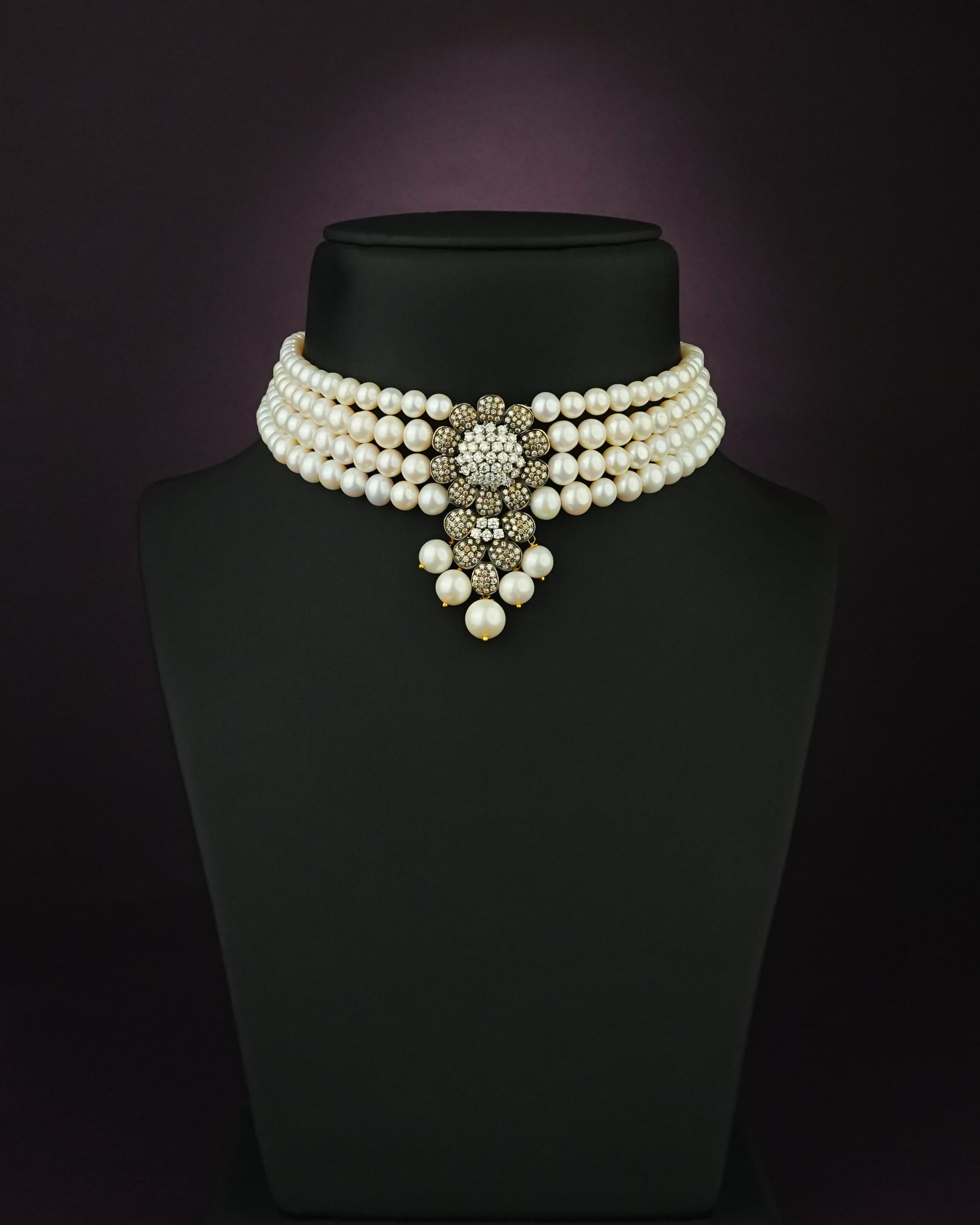 Sini Shetty - Shyla Diamond Bead Choker