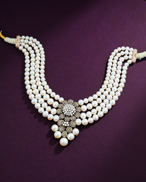 Sini Shetty - Shyla Diamond Bead Choker