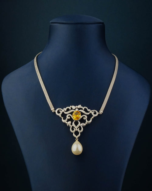 Diamond Bead Pendant