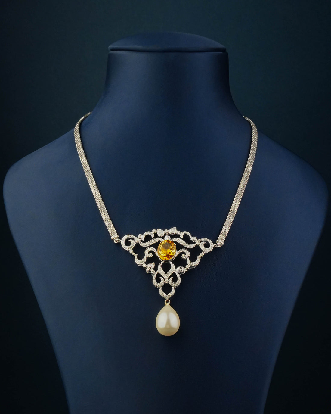 Diamond Bead Pendant