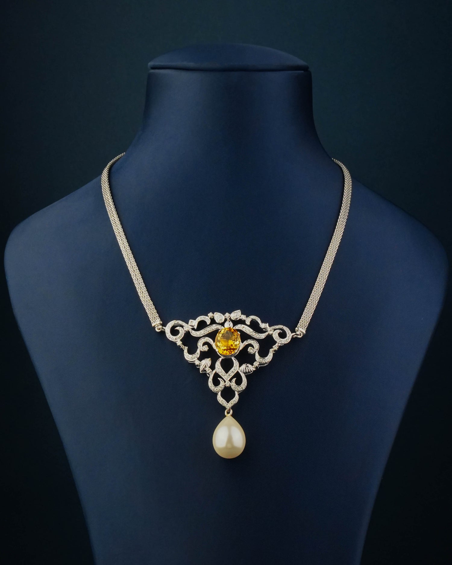 Diamond Bead Pendant