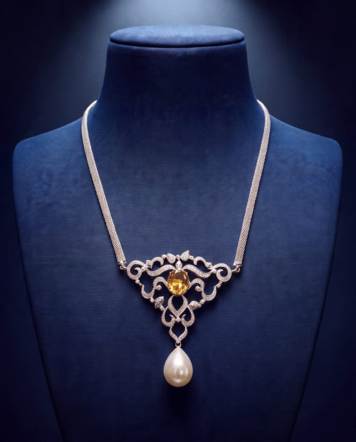 Diamond Bead Pendant