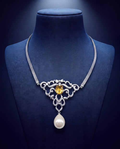 Diamond Bead Pendant