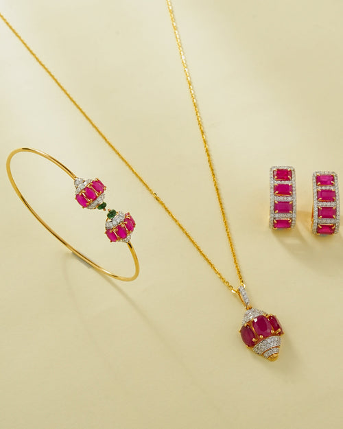 Farona Diamond Hoops