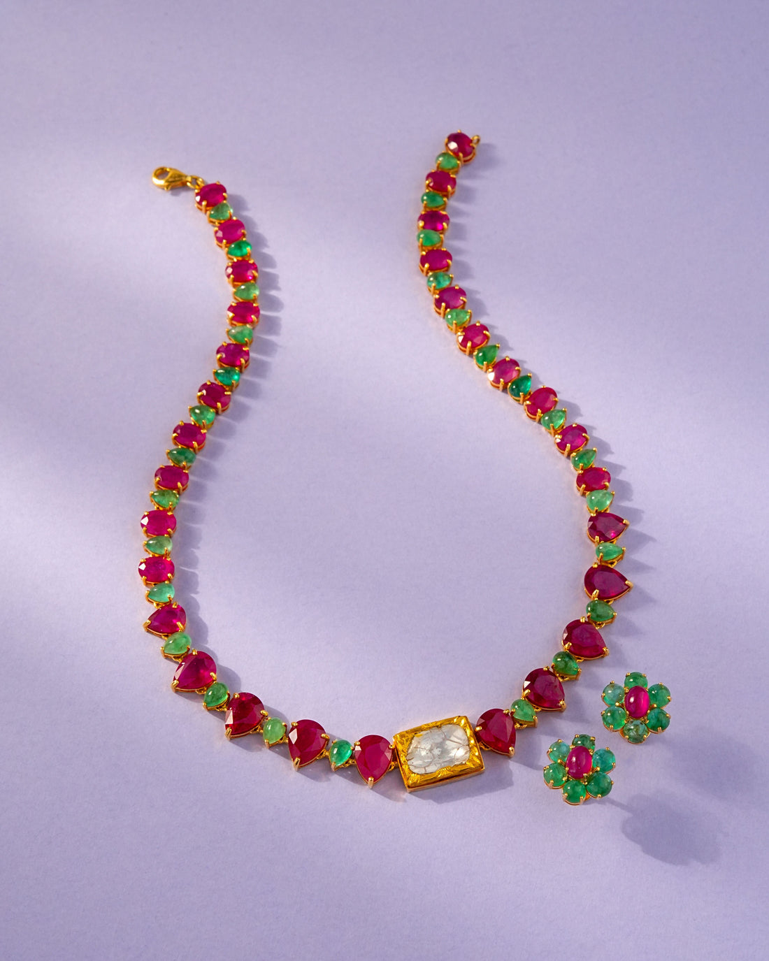 Maina Ruby And Emerald Tops