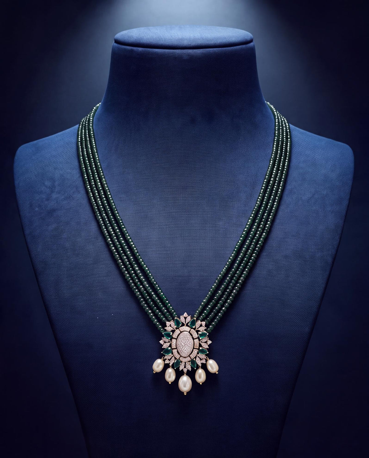 Diamond Bead Pendant
