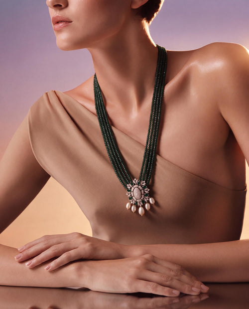 Diamond Bead Pendant