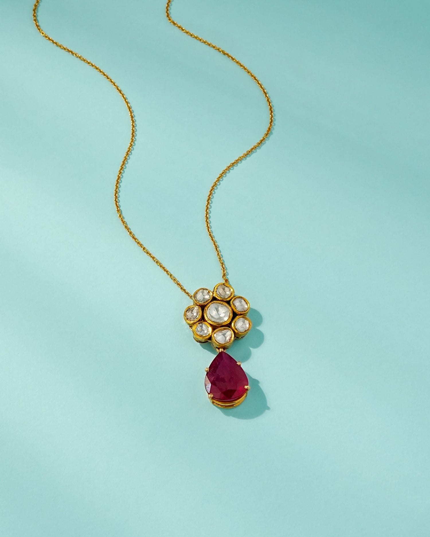 Preeti Jadau Polki Pendant