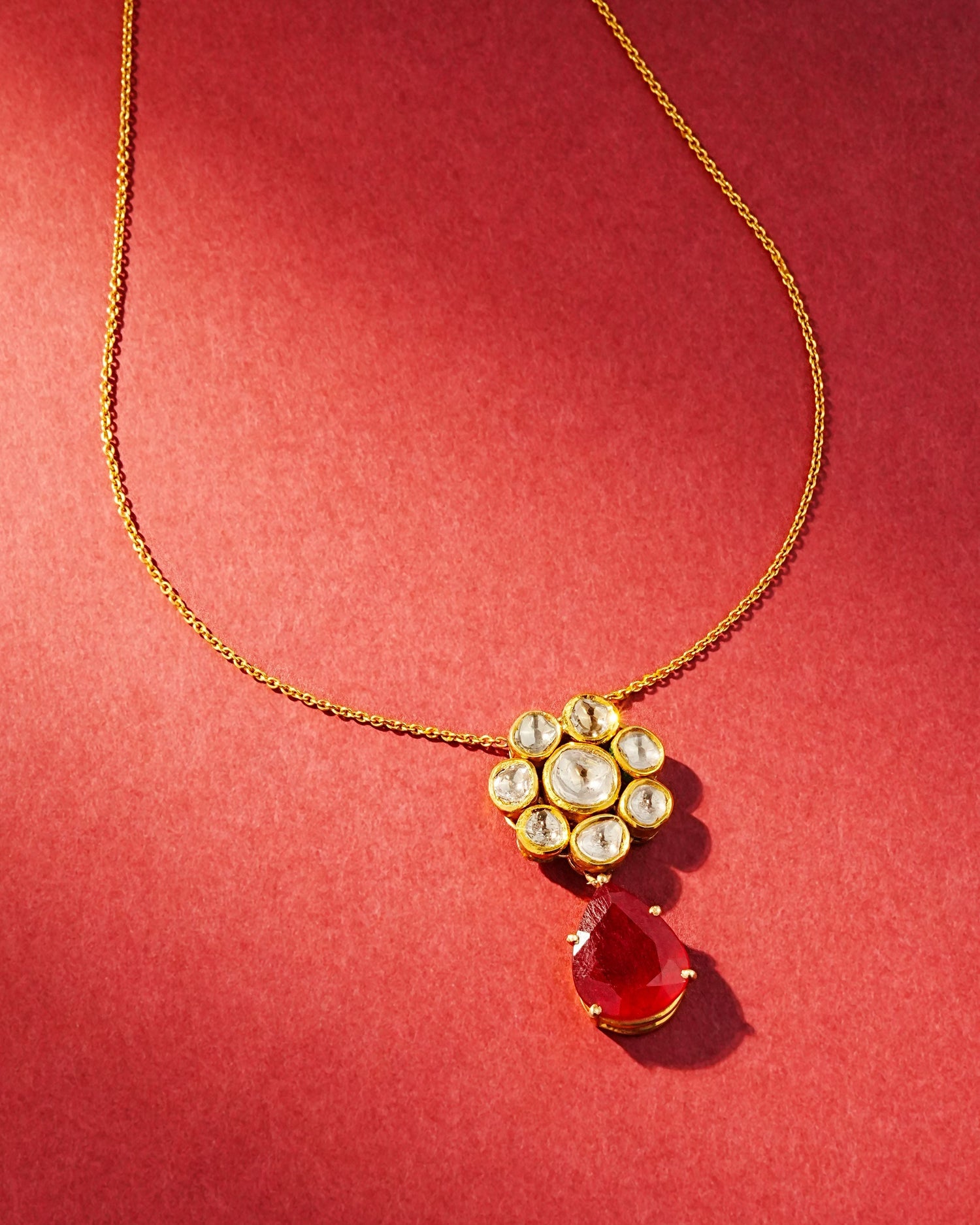 Preeti Jadau Polki Pendant