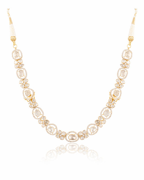 Falisha Polki And Diamond Choker