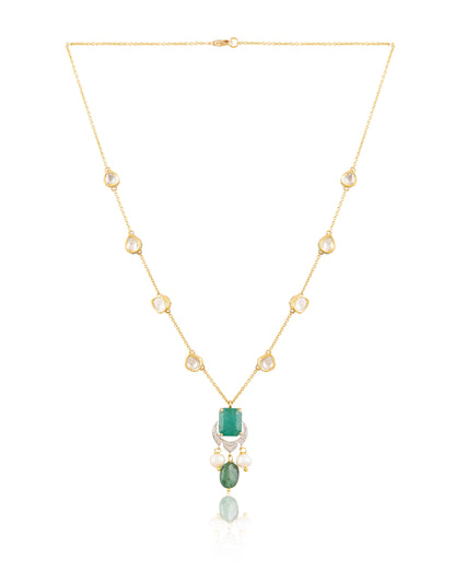 Sumita Polki And Diamond Minimal Pendant