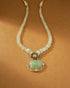 Damini Polki And Diamond Bead Pendant