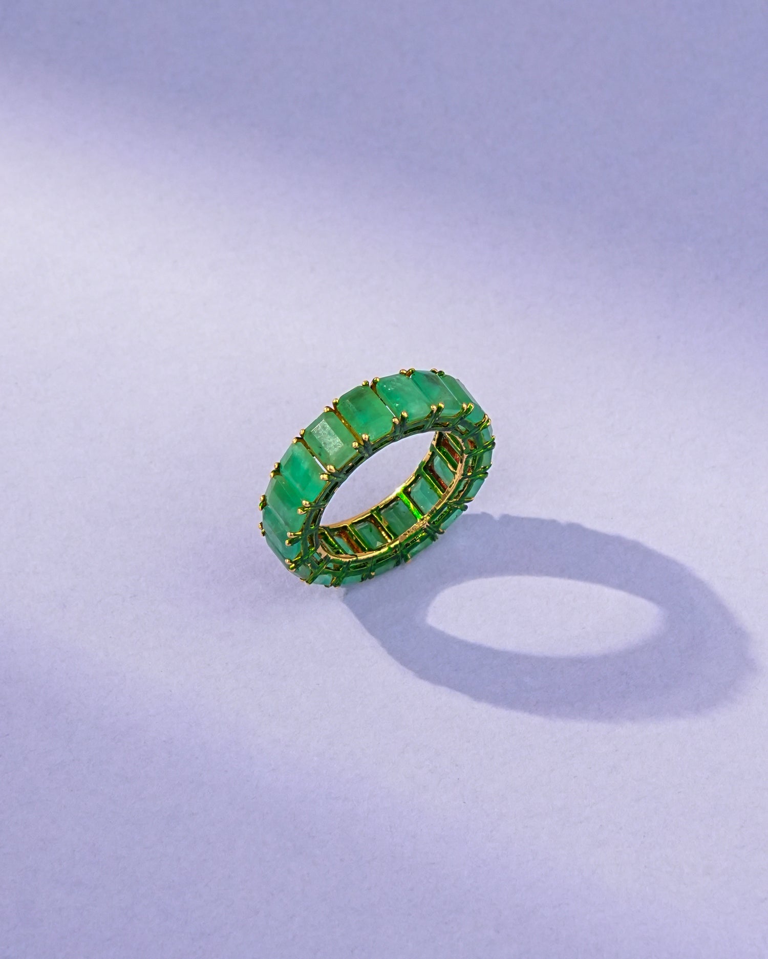 Mehek Emerald Ring